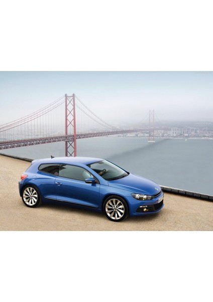 Vw Volkswagen Scirocco 2009-2018 Ön Sağ Yolcu Kapısı Cam Açma Düğmesi Krom 5K0959855 (1 Adet)