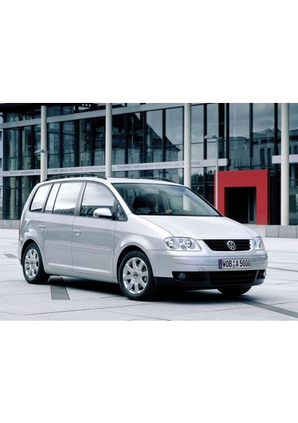 Vw Volkswagen Touran 2003-2015 Sol Ön Kapı Cam Açma Düğmesi Takımı Dörtlü Krom Süslü 5K4959857A