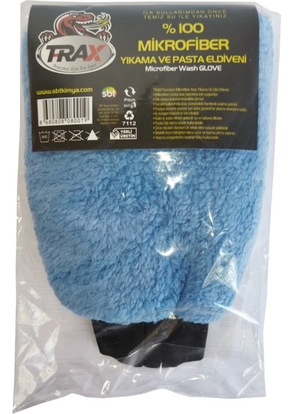 Araba 100% Mikro Fiber Havlu Yıkama Eldiveni + Oto Cilalı Araç Şampuanı 500 ml
