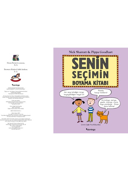 Senin Seçimin Boyama Kitabı - Pippa Goodhart