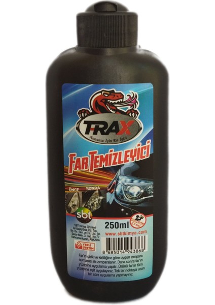 Far Yenileme Parlatma Far Temizleme Seti Araç Far Parlatma Temizleme %100 Etki 250 ml