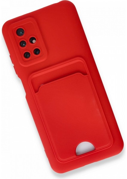Xiaomi Redmi 10 Kılıf Kartvizitli Kamera Korumalı Silikon Kelvin