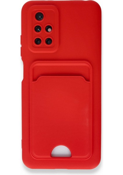 Xiaomi Redmi 10 Kılıf Kartvizitli Kamera Korumalı Silikon Kelvin