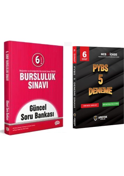 Editör Yayınları 6. Sınıf PYBS Güncel Soru Bankası - Bursluluk Deneme