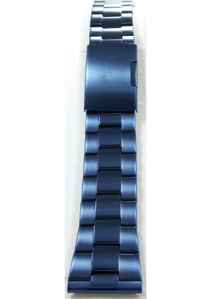 26MM Lacivert Metal Saat Kordonu Kolçak Kordon Orta Kısımlar Parl fiyatları