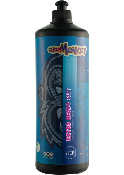 Chemmonkey Ağır Çizik Giderici Pasta 1. Adım 1 Litre
