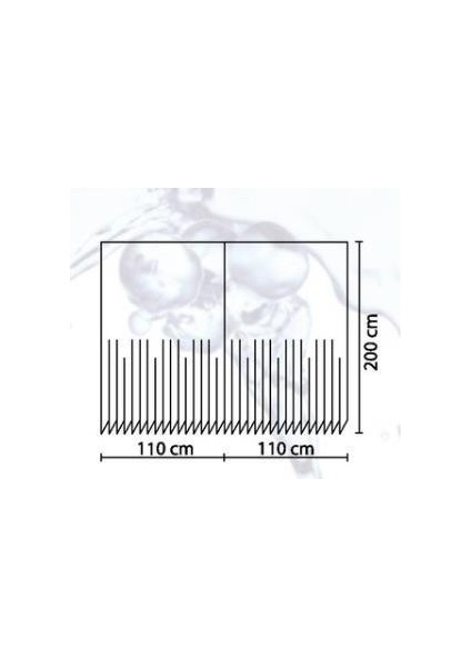 Evdy Banyo Duş Perdesi 4954 Çift Kanat Pembe 2X110X200 fiyatları