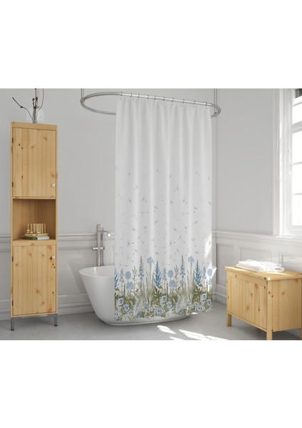 Evdy Banyo Duş Perdesi 2558 Tek Kanat 1X110X200