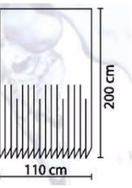 Banyo Perdesi 1x110x200 Tek Kanat Duş Perdesi Halka Hediyeli Duşakabin Perdesi 2102 Gri modelleri