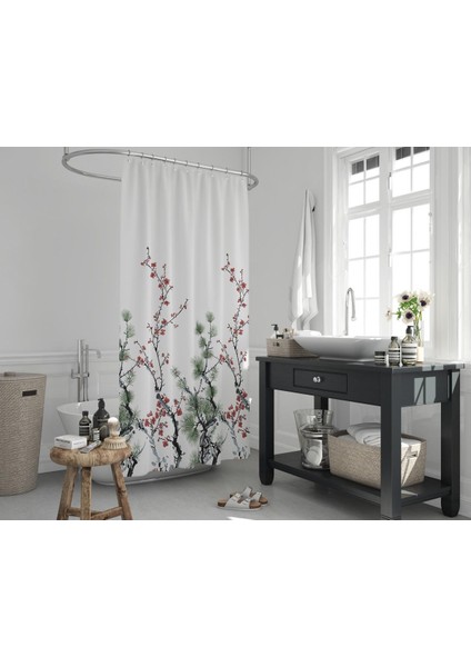 Jackline Banyo Duş Perdesi 7766 Tek Kanat 240X200