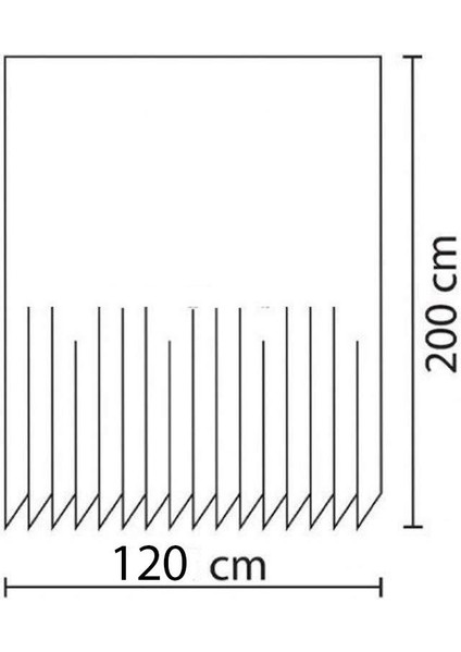 Tropik Banyo Duş Perdesi 5033 Gri Tek Kanat 1X120X200 modelleri
