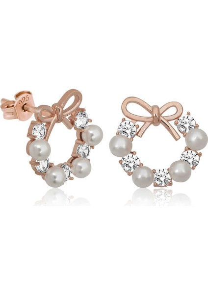 Gümüş Inci Kurdele Çivili Kadın Küpe fiyatları