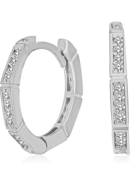 Gümüş Halka Küpe