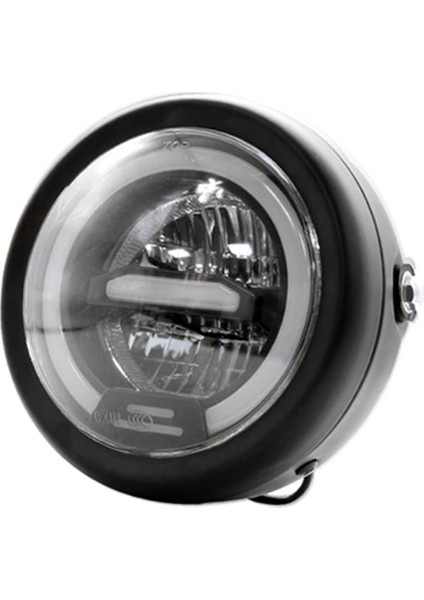 Beyaz Lens LED Sokak Bob Için Gündüz Yuvarlak Far Motosiklet (Yurt Dışından) modelleri