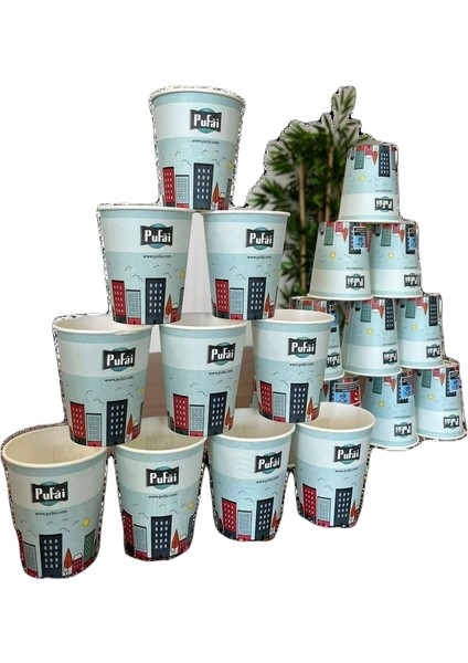 6 Oz Kağıt Bardak Kullan At Karton Bardak Su Sebilleri Otomat Uyumlu 1200 Adet 2 Koli modelleri