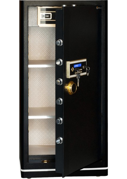 Grand Safe Box 120H Büyük Boy Şifreli Anahtarlı Çelik Kasa Yekpare Büyük Alan