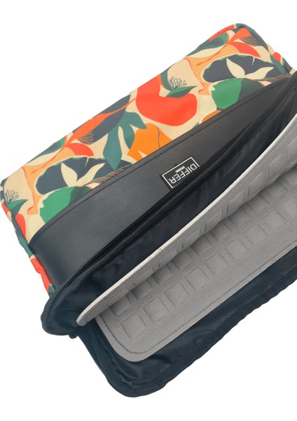 Studio 15.6'' Inç Soyut Yaprak Desen Turuncu Su Geçirmez Laptop/macbook/notebook/tablet/evrak Kılıfı fiyatları