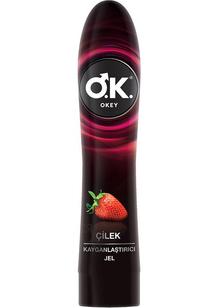 Okey kayganlaştırıcı Jel Çilek 100 Ml