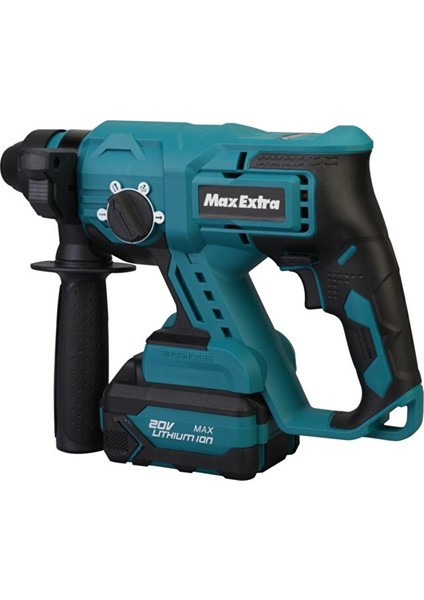 Max Extra MXP9022 Akülü Kömürsüz Kırıcı Delici 20V 4.0AH - Çift Akülü