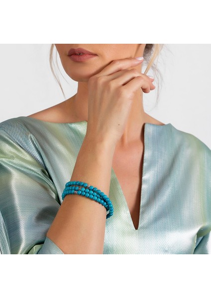 Hem Bileklik - Hem Kolye - Hem Tesbih 99LU Firuze Doğaltaş Takı fiyatları