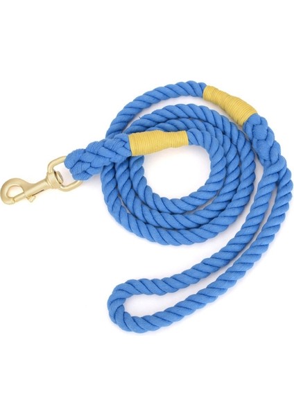 Halat El Örme Pamuklu Köpek Tasması (Yurt Dışından)
