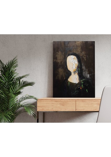 Home Mona Lisa Contemporary Tasarımlı Kanvas Tablo 50X70CM-1
