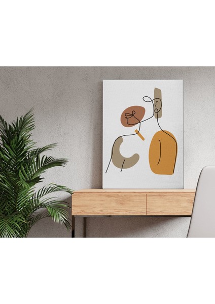 Home Color And Human Tasarımlı Kanvas Tablo 50X70CM-2