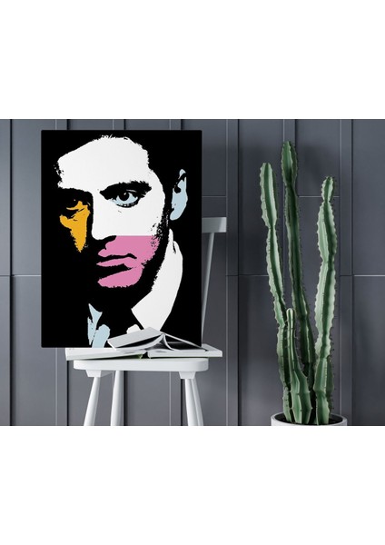 Home Al Pacino Pop Art Tasarımlı Kanvas Tablo 50X70CM-1
