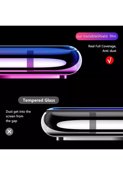 iPhone 11 Uyumlu Seramik Nano Tam Kaplayan Ince Esnek Ekran Koruyucu