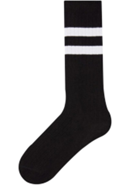 Mem Socks Çizgili Çocuk Dizaltı Çorap