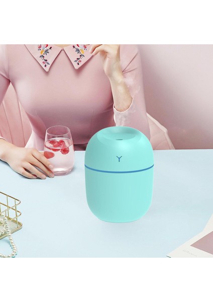 USB Aroma Uçucu Yağ Difüzör Nemlendirici Işık Premium Ofis Mavi Için Sessiz (Yurt Dışından) modelleri