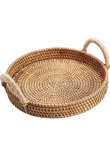 Snack El Dokuması Hasır Servis Sepet (Yurt Dışından)