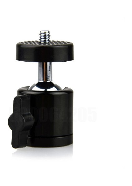 360 Derece Döner Kamera Mini Tripod Ball Head Metal Ballhead +1/4"screw Mount Fo Flaş Tutucu Kameralar ve 1/4" Vidalı Tripod( Yurt Dışından )