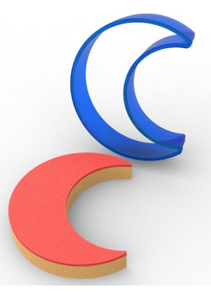 Ay Polikarbon Kopat Kurabiye Kalıbı