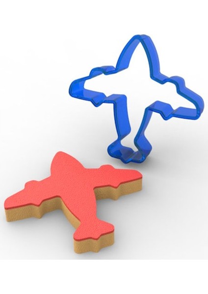 Uçak Polikarbon Kopat Kurabiye Kalıbı