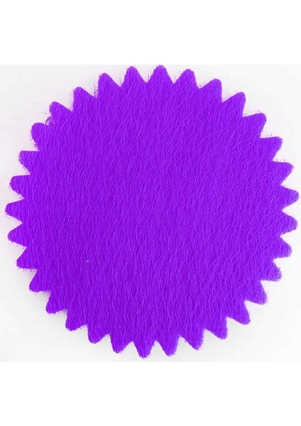 Organze Fileli Tül Yuvarlak Lila 22 cm 25 Adet