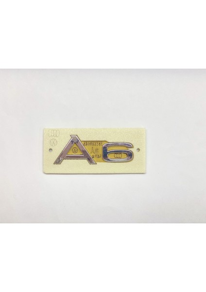 AUDI UYUMLU A6 Bagaj Yazısı 104mm-37mm