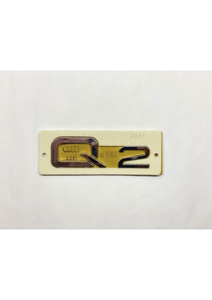 AUDI UYUMLU Q2 Bagaj Yazısı 120mm-36mm