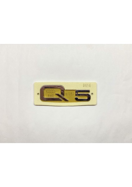 AUDI UYUMLU Q5 Bagaj Yazısı 119mm36mm