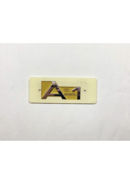AUDI UYUMLU A1 Bagaj Yazısı 74mm-34mm