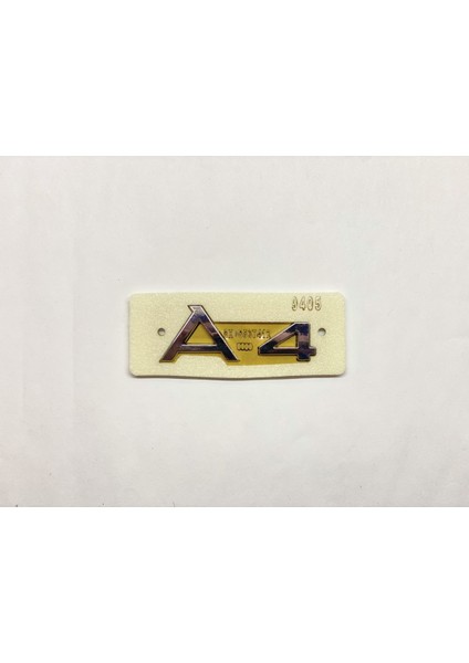 AUDI UYUMLU A4 Bagaj Yazısı 92mm-34mm