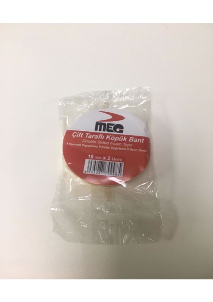 Çi̇ft Tarafli Köpük Bant