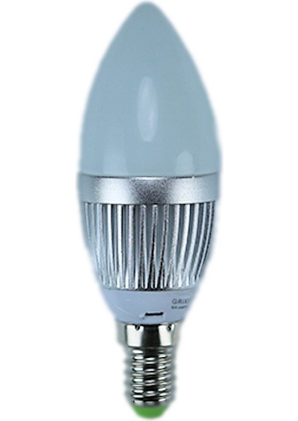 3W 110-240V 4000K E14 LED Buji Ampul
