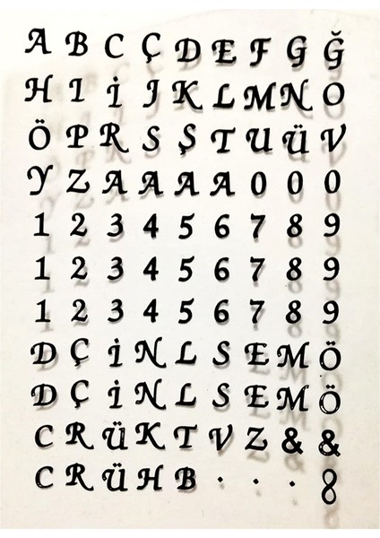 Epoksi Asetat - Siyah