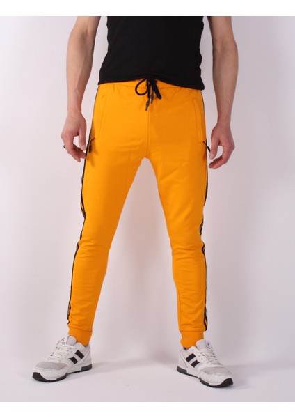 Anlari Şeritli Erkek EŞOFMAN-9025