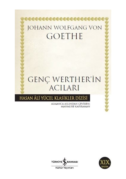 Genç Wertherin Acılar (Ciltsiz) - Johann Wolfgang Von Goethe