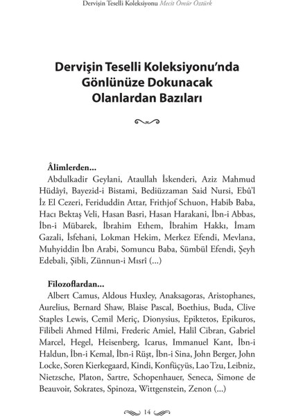 Dervişin Teselli Koleksiyonu