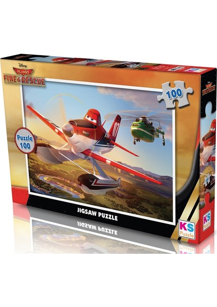 Ks Puzzle 100 Parça Planes