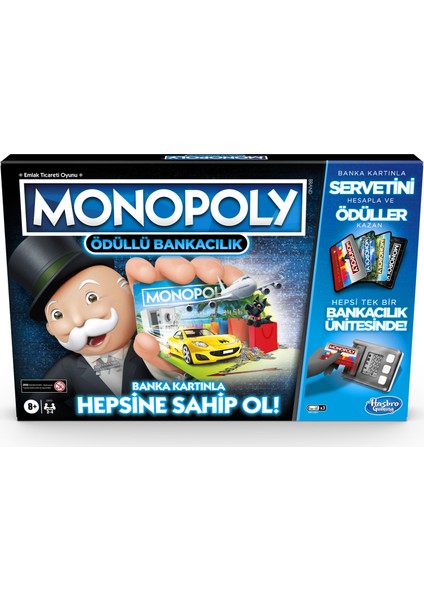 Monopoly Ödüllü Bankacılık Kutu Oyunu indirimleri