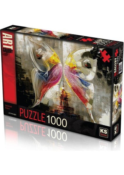 Ks Puzzle 1000 Parça Kelebek Etkisi